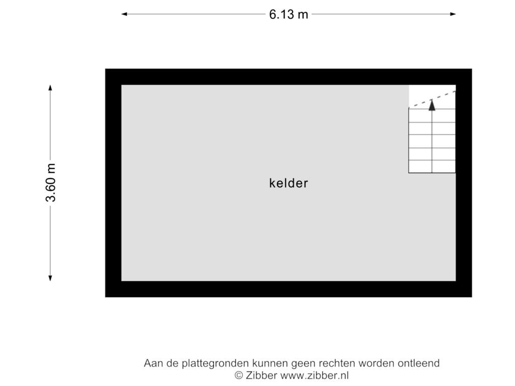 Bekijk plattegrond van Kelder van Broekhin Noord 52