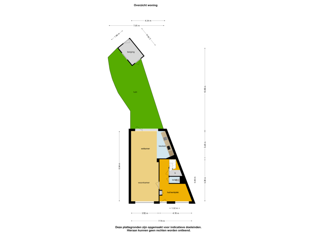 Bekijk plattegrond van Overzicht woning van Jan Gijzenkade 246