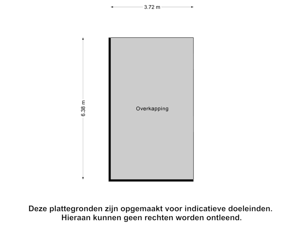 Bekijk plattegrond van Overkapping van Bennebroekerweg 92