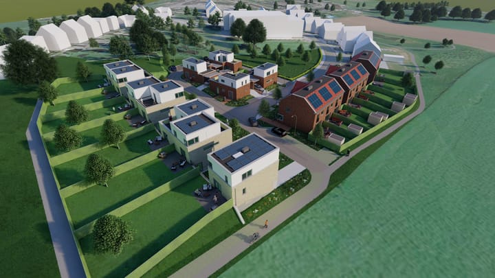 Foto 5 van Type D tweekappers (Bouwnr. 7)