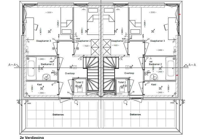 Bekijk foto 9 van Type D tweekappers (Bouwnr. 10)