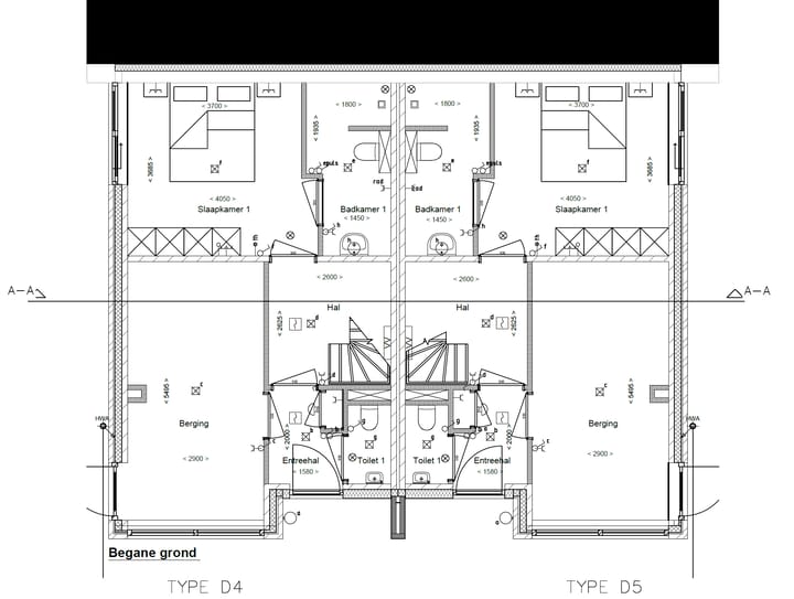 Foto 7 van Type D tweekappers (Bouwnr. 8)