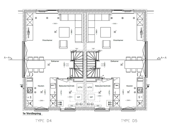 Photo 8 of Type D tweekappers (Bouwnr. 8)