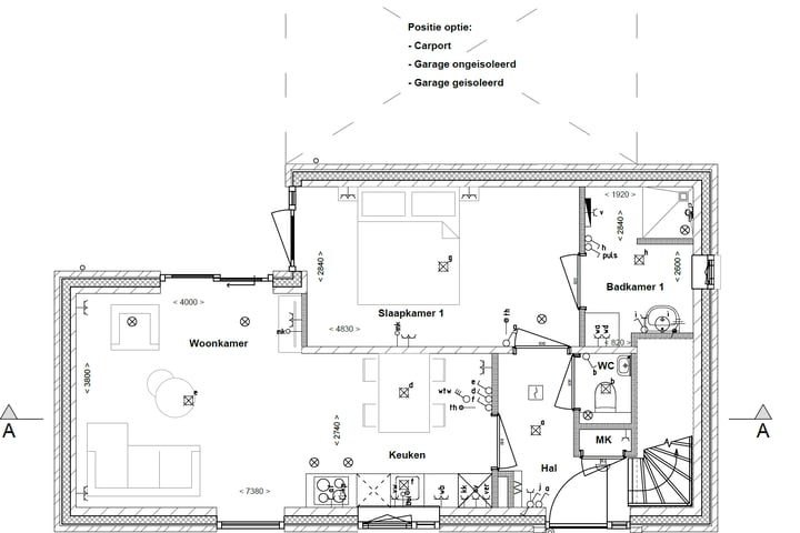 View photo 8 of Type C semi-bungalows (Bouwnr. 12)