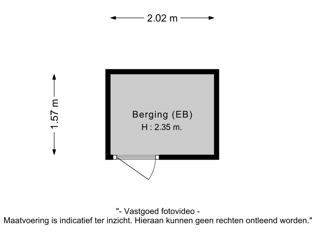 Bekijk plattegrond van Berging van de Balmerd 28