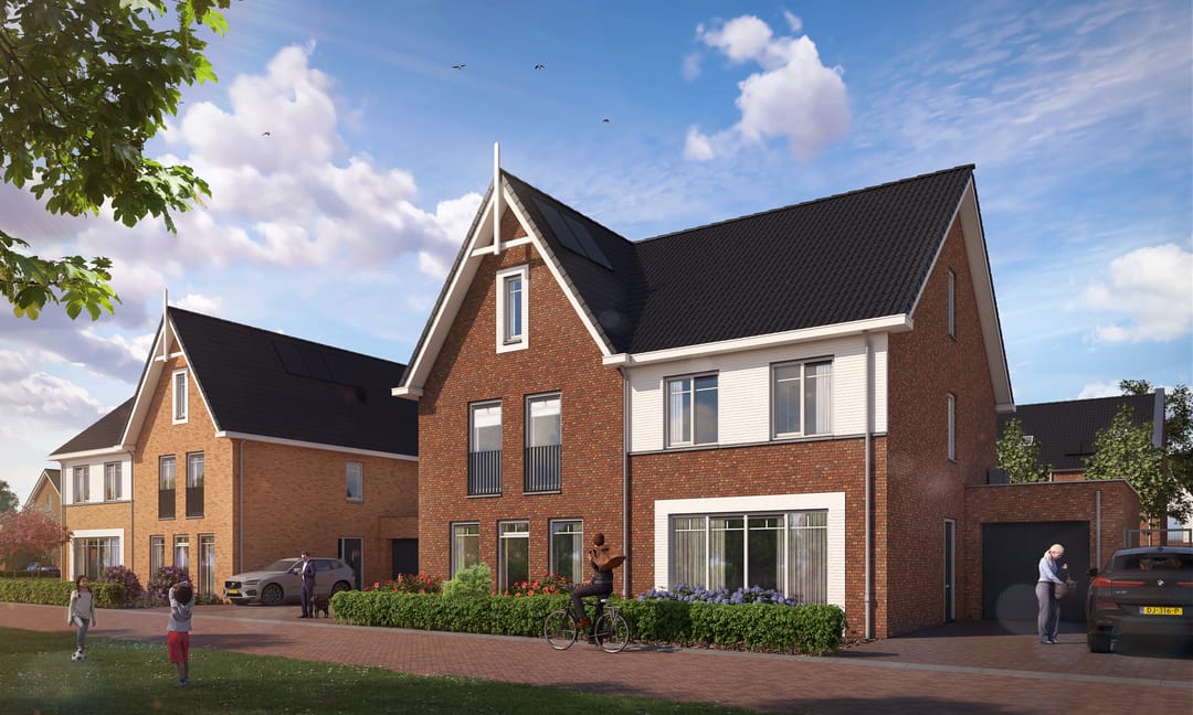 Foto 1 van Twee-onder-een-kapwoning (Bouwnr. 22)