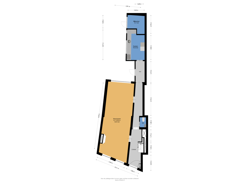 View floorplan of Begane Grond of Wipstraat 5