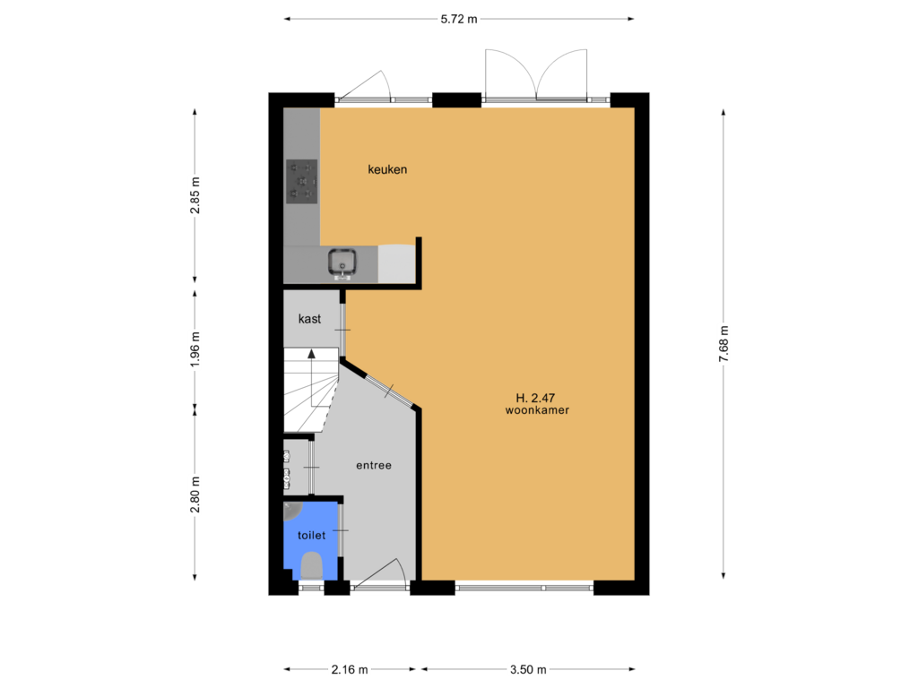 View floorplan of BG of Goudhaver 11