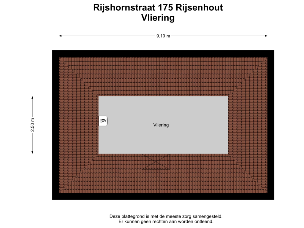 Bekijk plattegrond van Vliering van Rijshornstraat 175