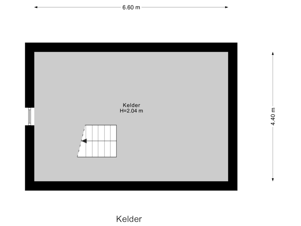 Bekijk plattegrond van Kelder van Wichmondseweg 20