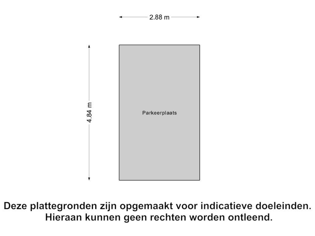 Bekijk plattegrond van Parkeerplaats van Noordkade 48