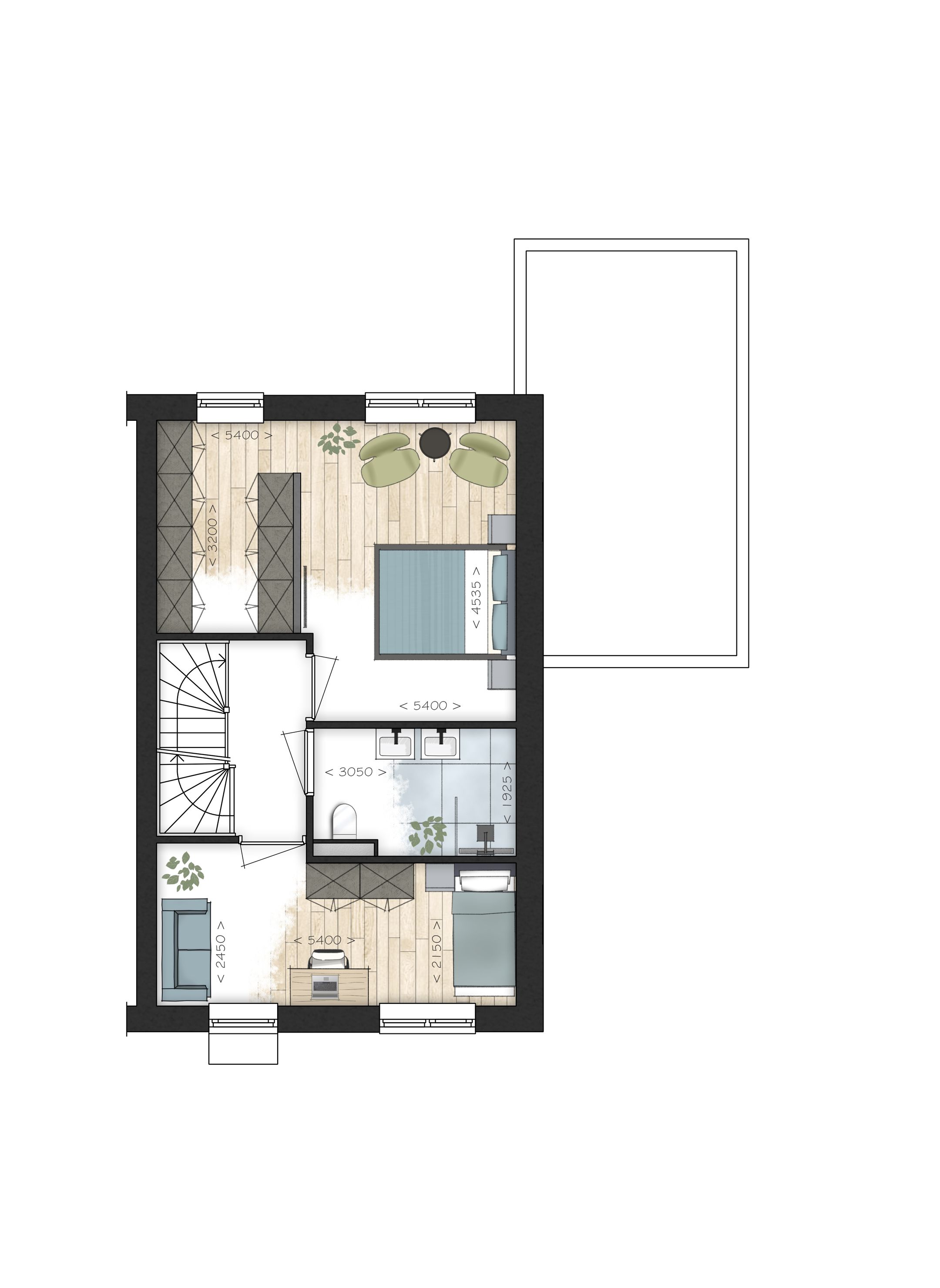 Foto 12 van Dorpsstraat (Bouwnr. 4)