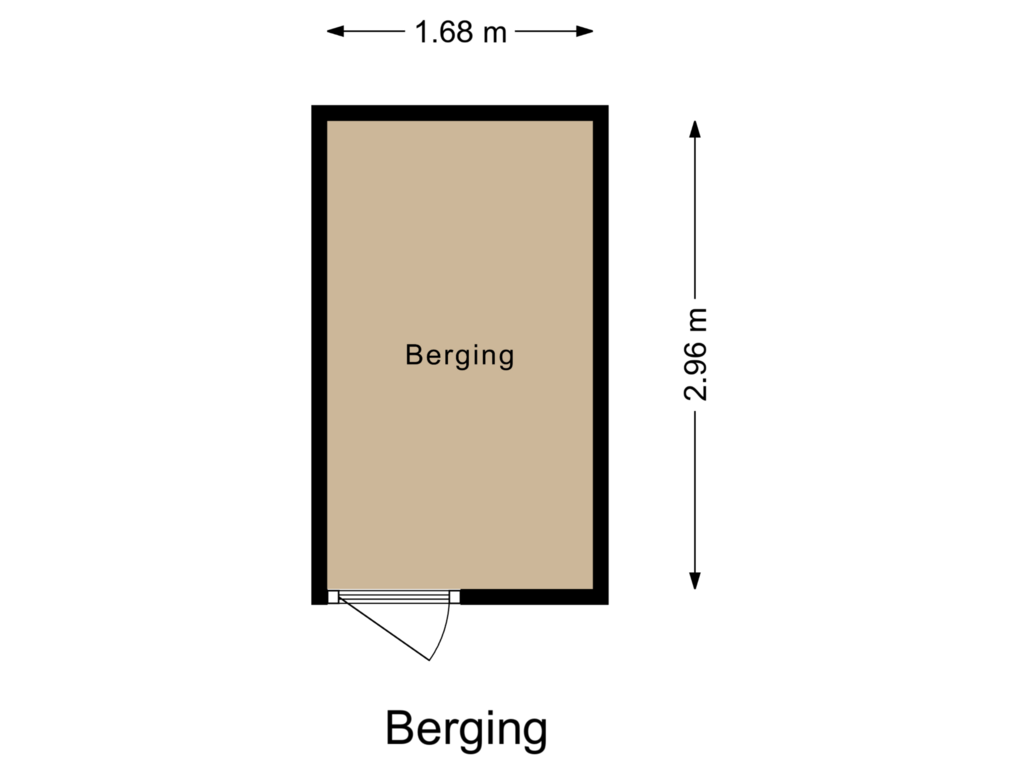 View floorplan of Berging of Parallel Boulevard 156