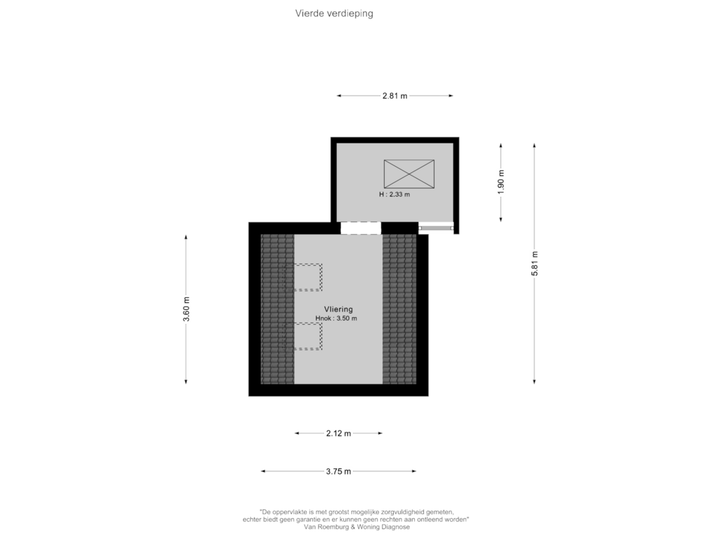 Bekijk plattegrond van Vierde verdieping van Nickeriestraat 52-2