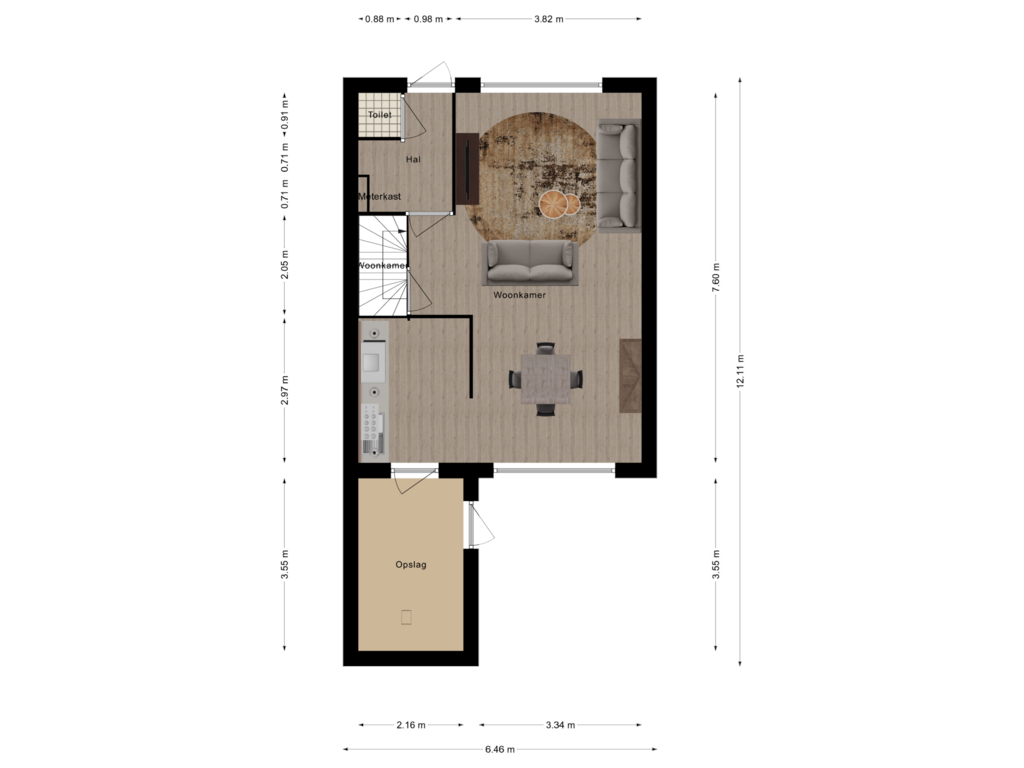 View floorplan of First floor of Triton 19