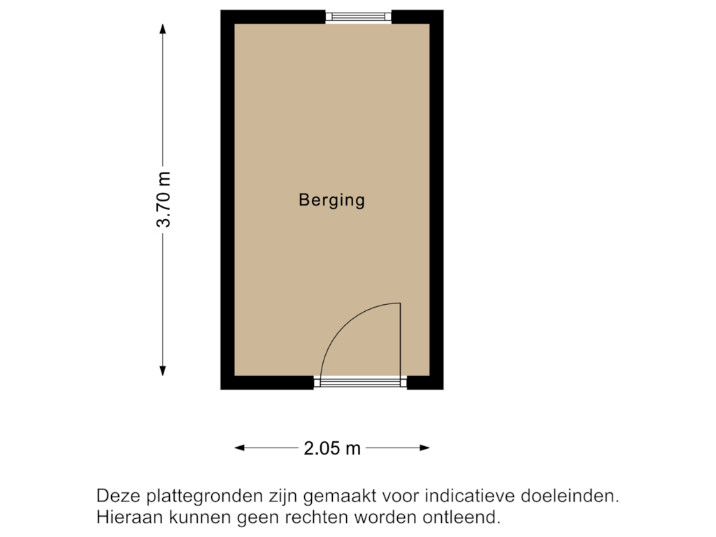 Bekijk plattegrond van Floor 1 van Valeriusstraat 29-C