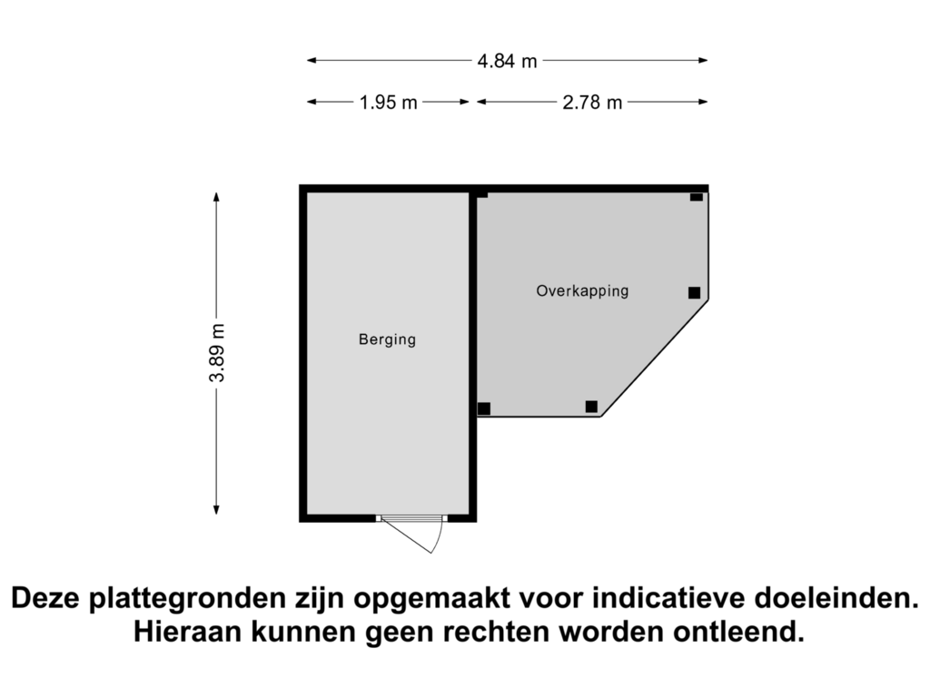 Bekijk plattegrond van Berging van Zonnehof 56