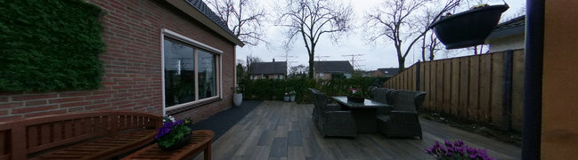 View 360° photo of Achtertuin of Dijkgraaf de Leeuwweg 5