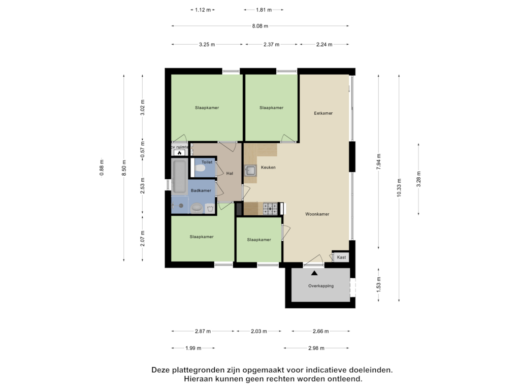 Bekijk plattegrond van Begane Grond van Horizon 12