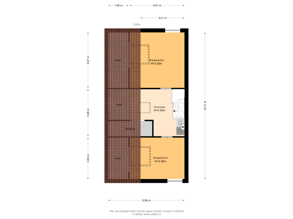 Bekijk plattegrond van Tweede Verdieping van Het Ruim 12