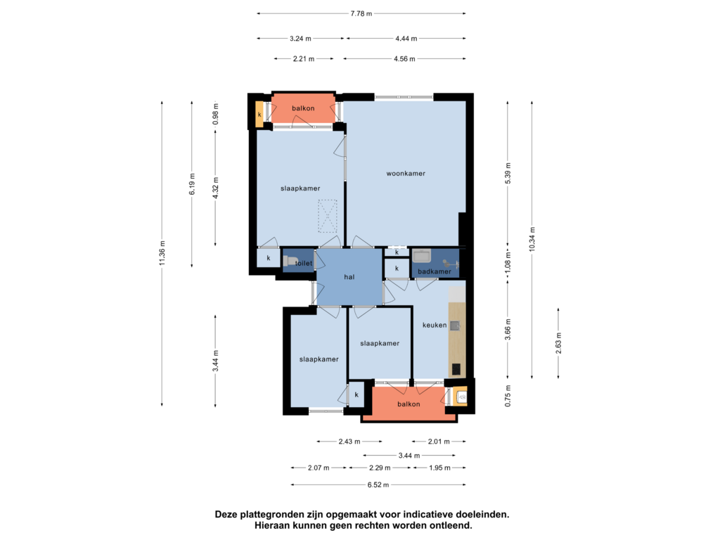 Bekijk plattegrond van Begane grond van Segeersstraat 42