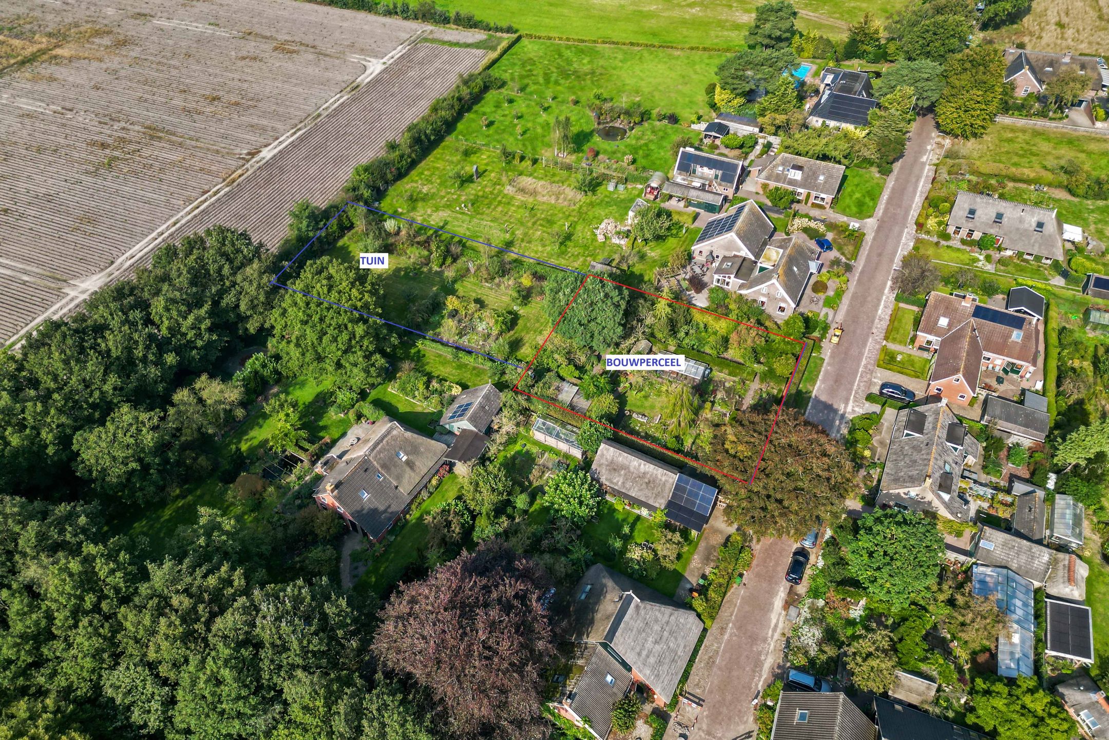 Bunnerweg tussen 1 en