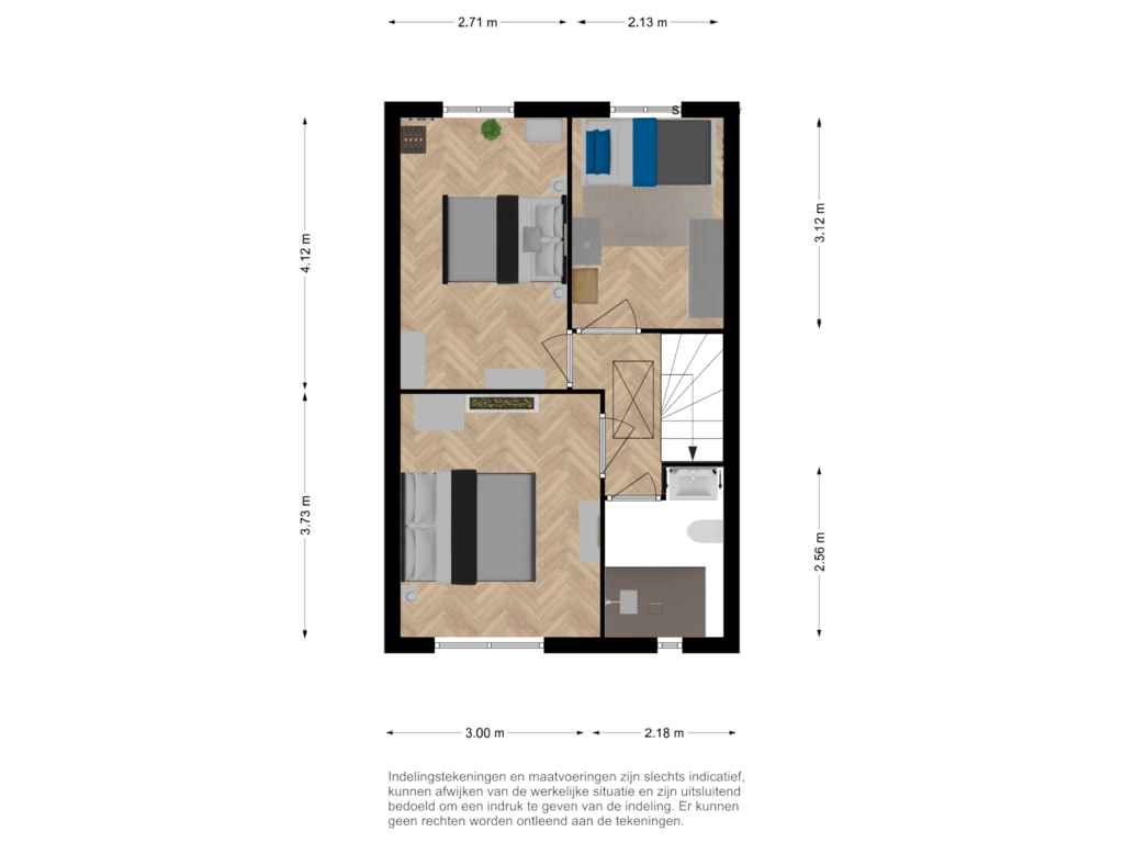 Bekijk plattegrond van Floor 1 van Heemskerkplantsoen 51