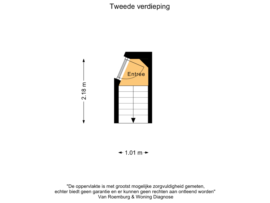 Bekijk plattegrond van Tweede verdieping van Admiraal De Ruijterweg 475-3