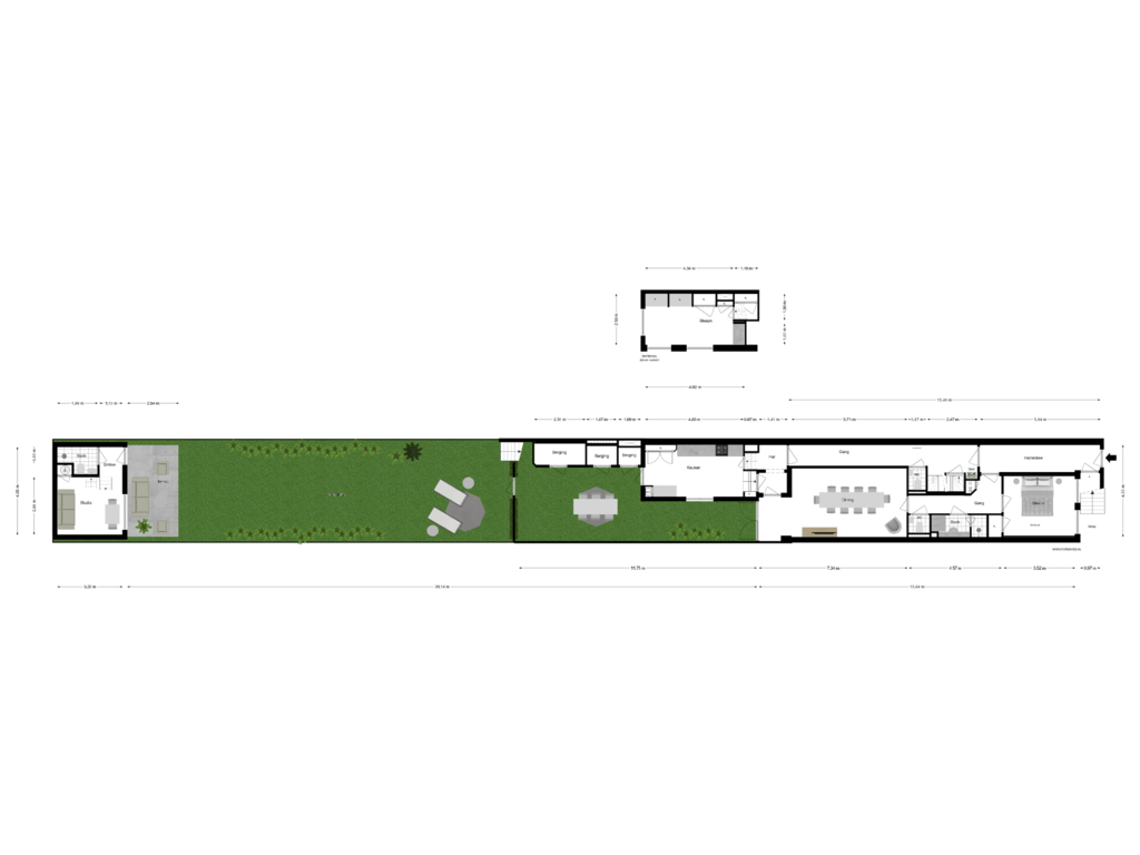 Bekijk plattegrond van SOUTERRAIN van Keizersgracht 501