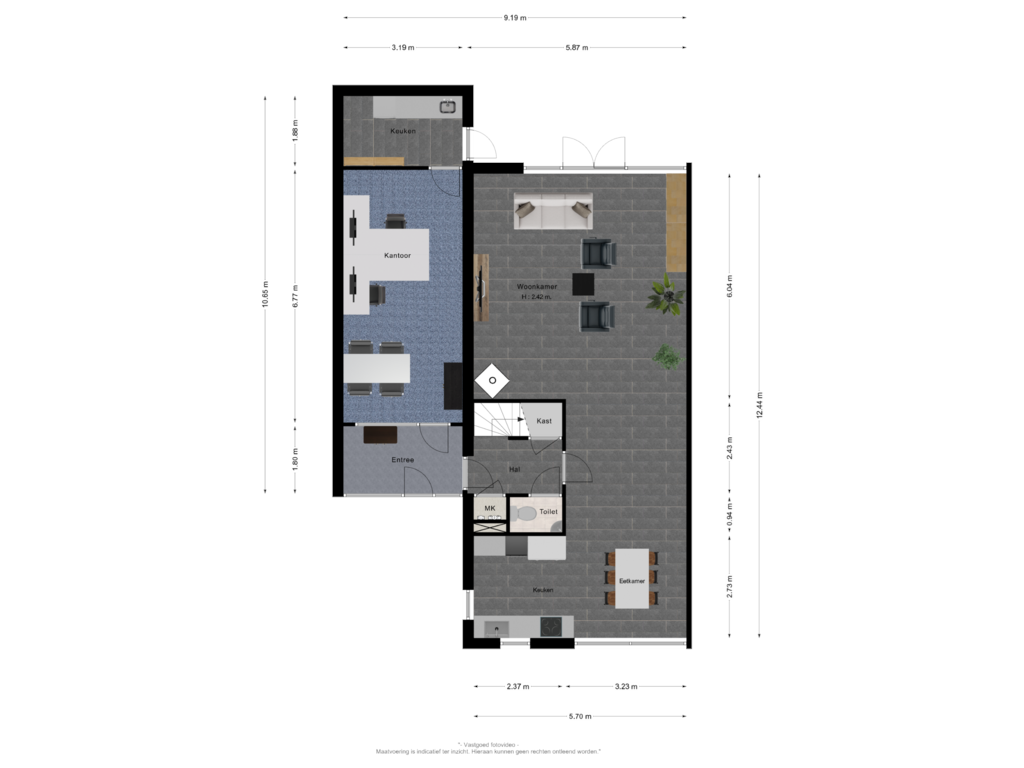 Bekijk plattegrond van Begane grond van Tegulastraat 11