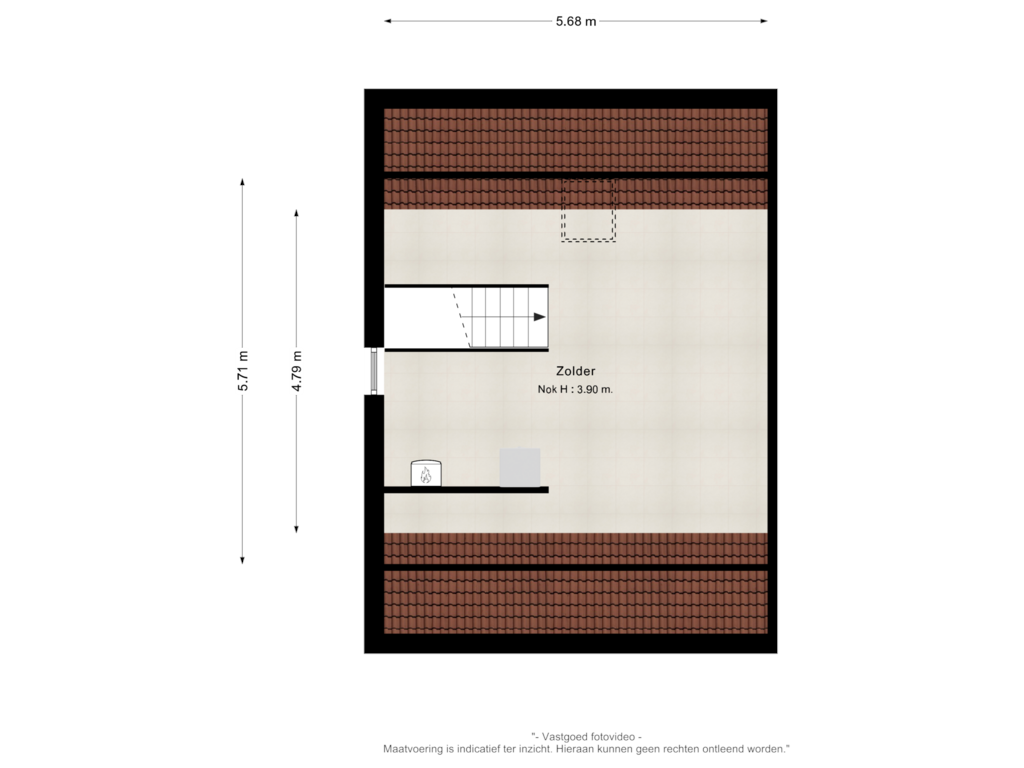 Bekijk plattegrond van 2e verdieping van Tegulastraat 11