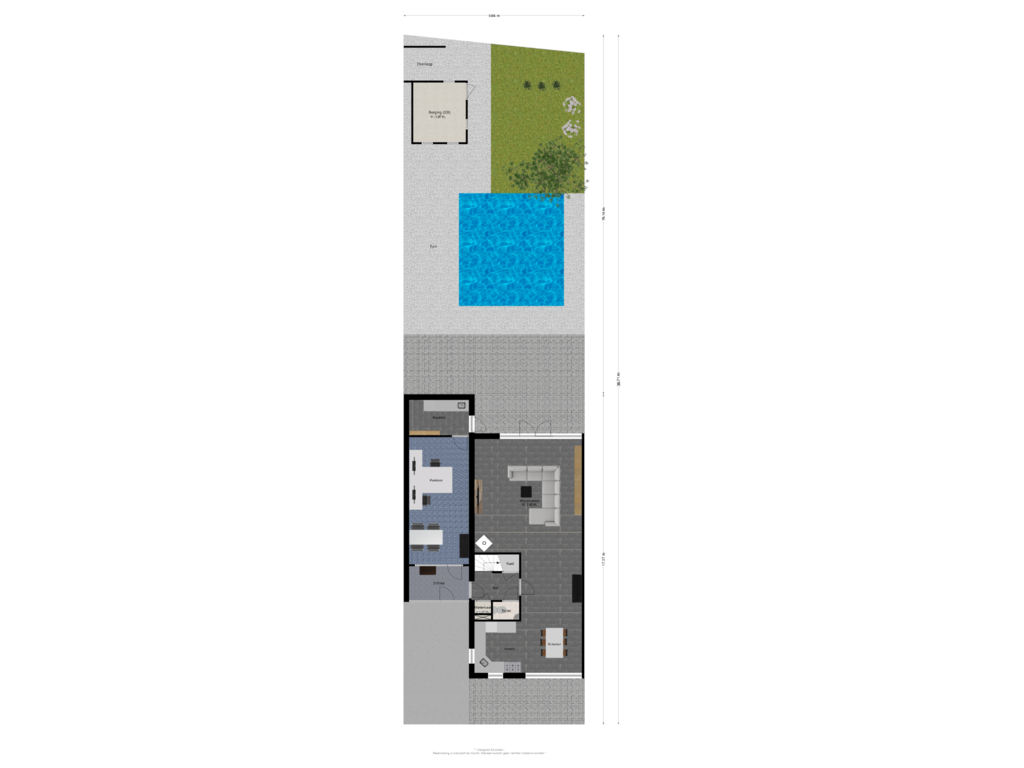 Bekijk plattegrond van Tuin van Tegulastraat 11