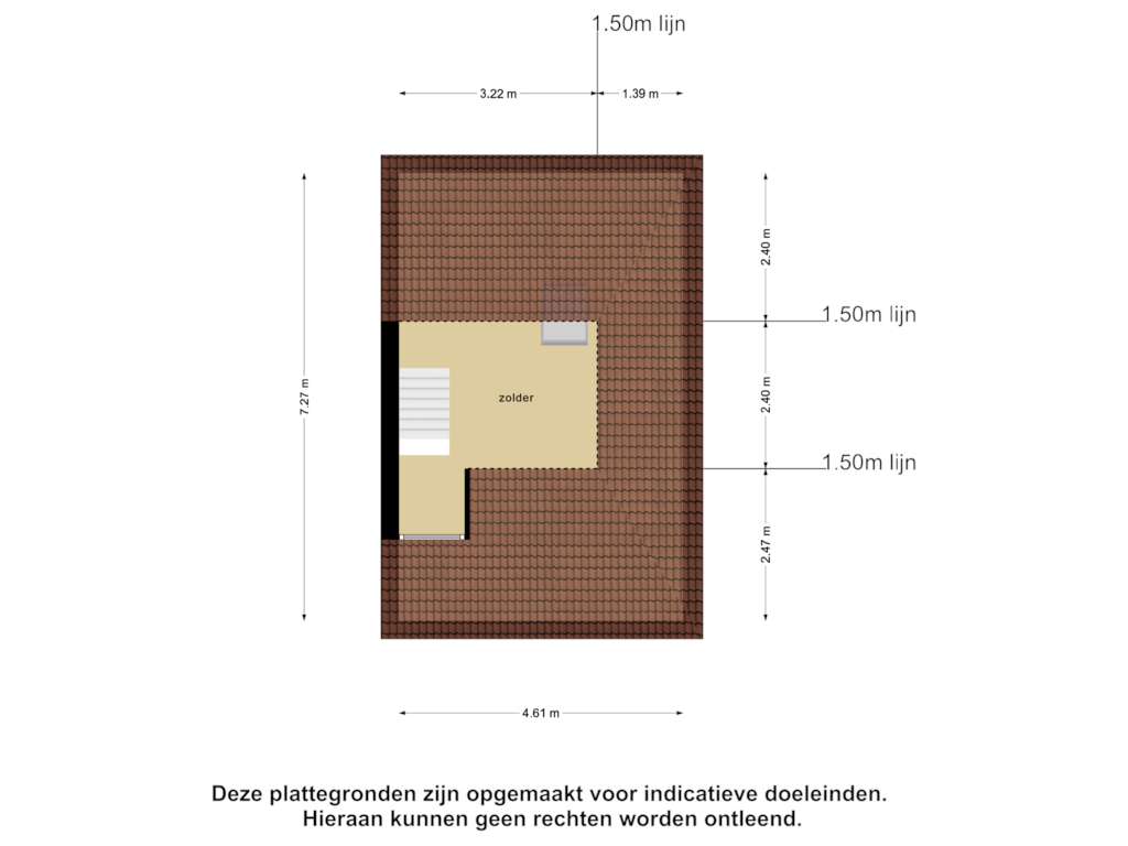 Bekijk plattegrond van Zolder van Zweringweg 127