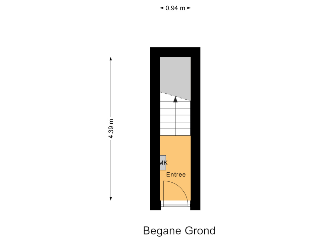 Bekijk plattegrond van Begane Grond van Sumatrastraat 48