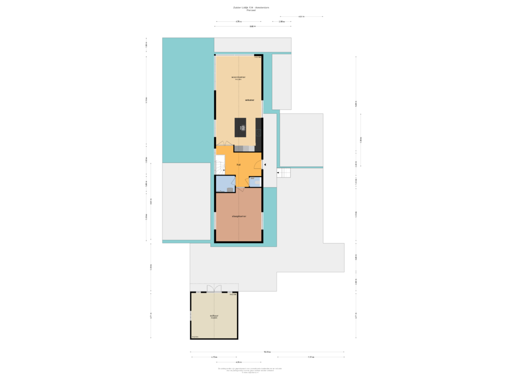 Bekijk plattegrond van PERCEEL van Zuider IJdijk 134