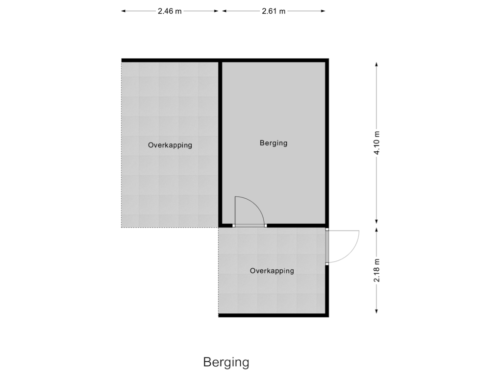 Bekijk plattegrond van Berging van Smutslaan 46