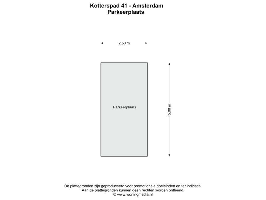 Bekijk plattegrond van Parkeerplaats van Kotterspad 41