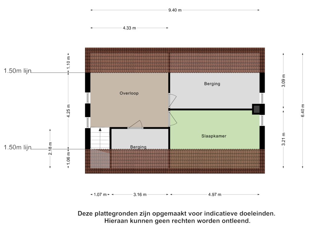 Bekijk plattegrond van Gastenverblijf 1 van Engerstraat 4