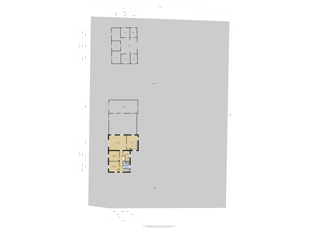 View floorplan of Overzicht woning of Marisbaan 5