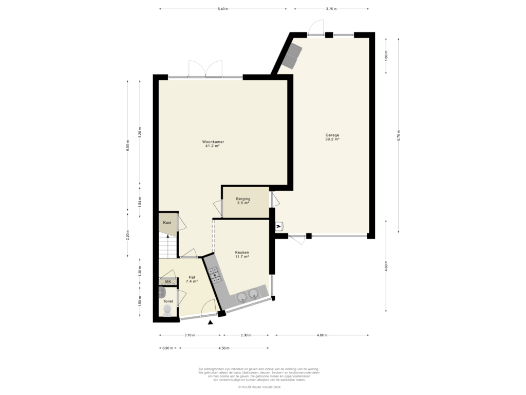 Bekijk plattegrond van Begane Grond van Smaragd 27