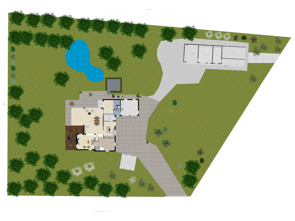 Bekijk plattegrond van Begane Grond Tuin van Tiekeweg 13