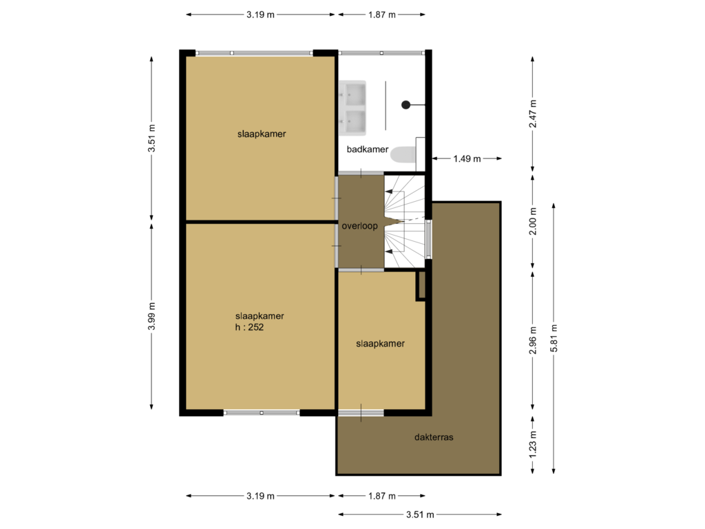 Bekijk plattegrond van verdieping van Ploegstraat 147