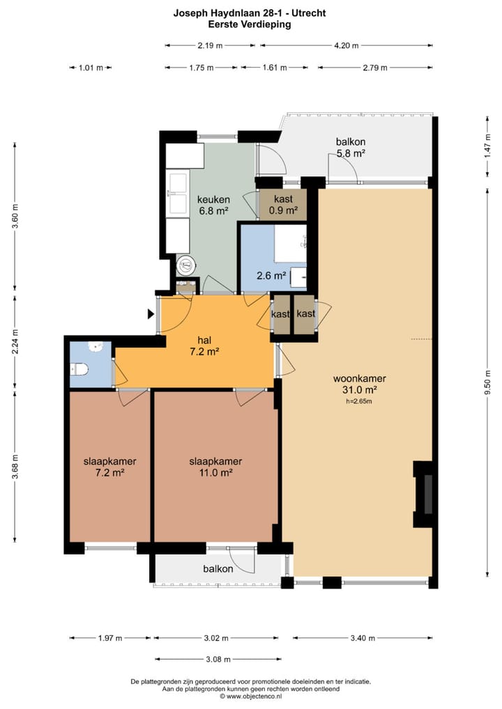 Foto 35 van Joseph Haydnlaan 28-1