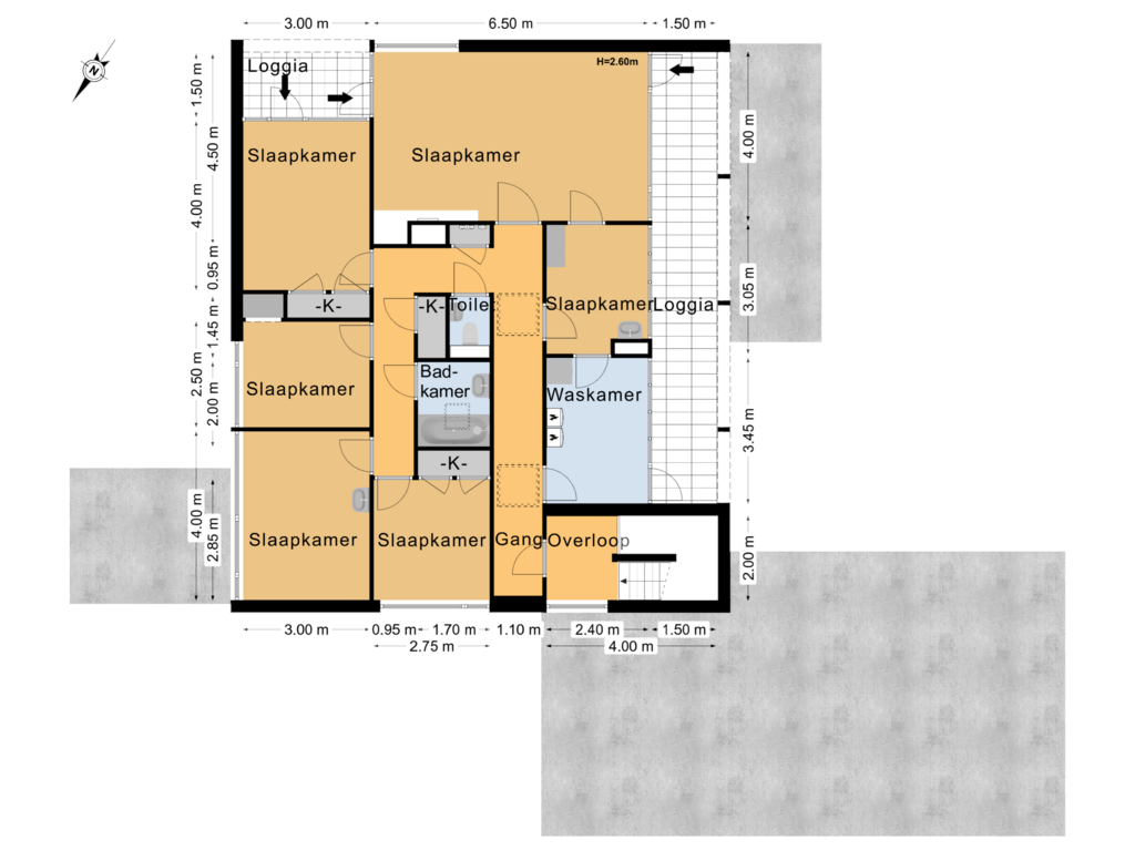 Bekijk plattegrond van 1e Verdieping van Burgemeester Kuiperslaan 15