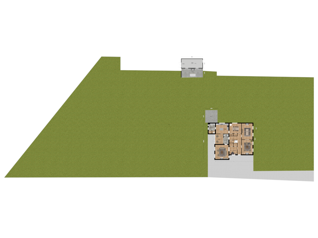 Bekijk plattegrond van Situatie van Plantagebaan 221