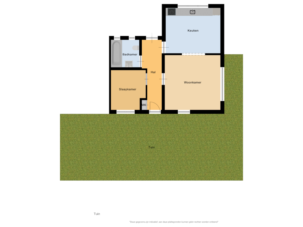 Bekijk plattegrond van Tuin van Dijckmansstraat 2-N