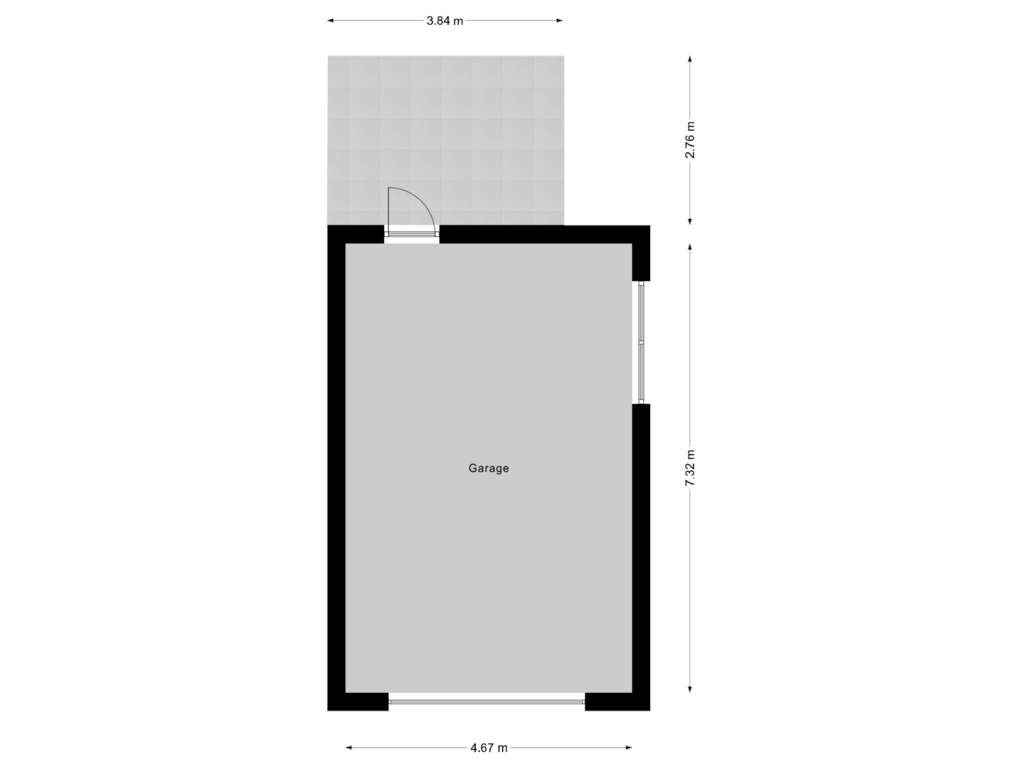 View floorplan of Garage of Choristenpad 55