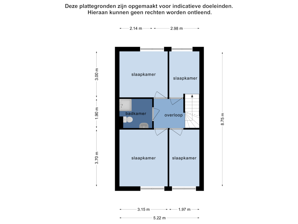 Bekijk plattegrond van 1e verdieping van Stinzenflora 58