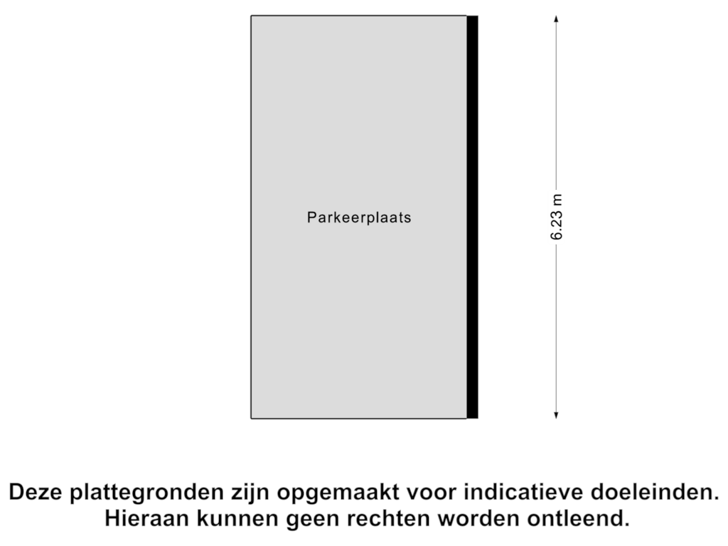 Bekijk plattegrond van Parkeerplaats van Groene Velden 173