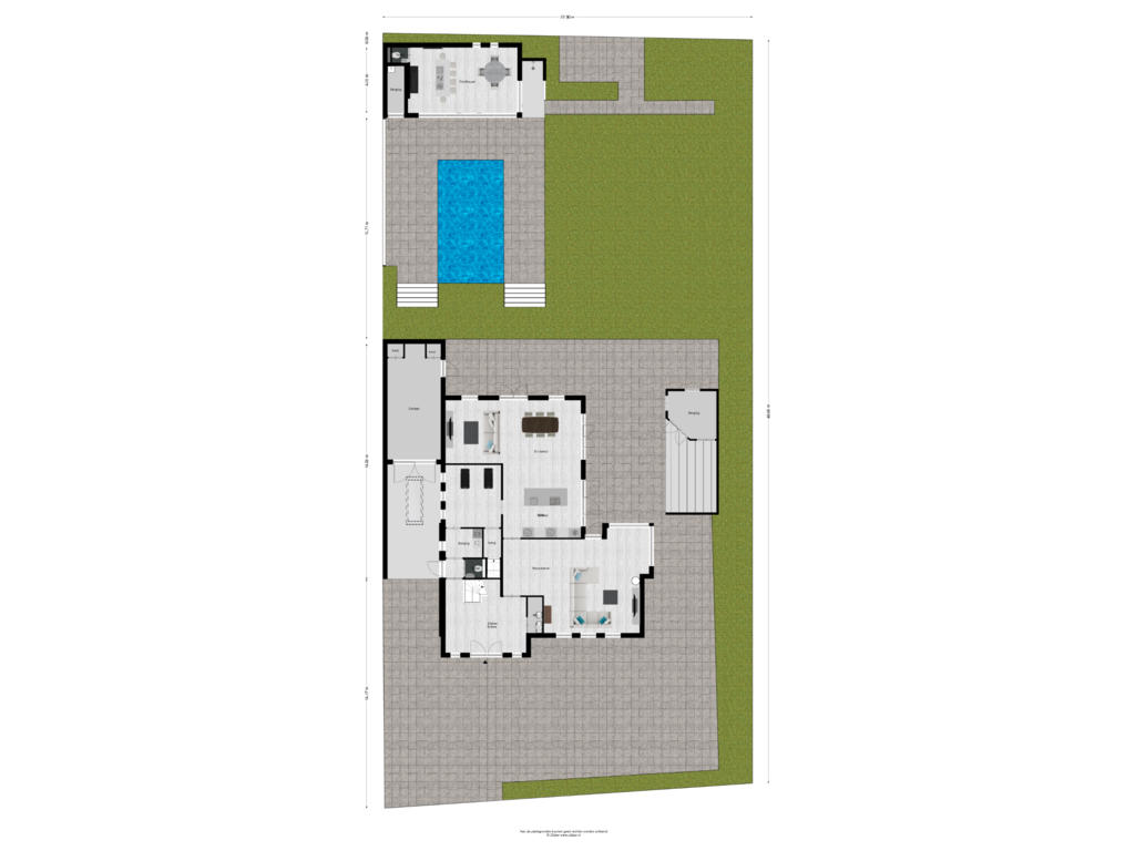 Bekijk plattegrond van Begane grond _Tuin van De Tinneweide 165